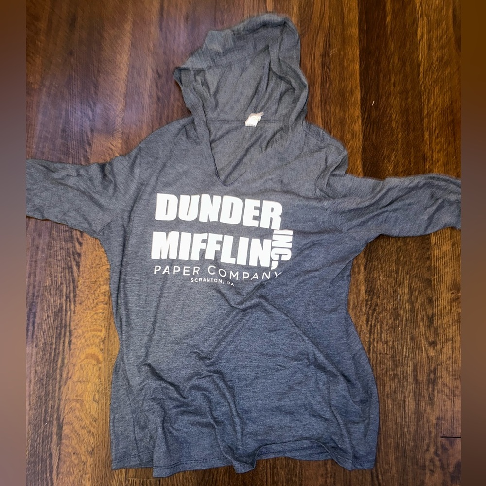 Dunder mifflin long sleeve hoodie